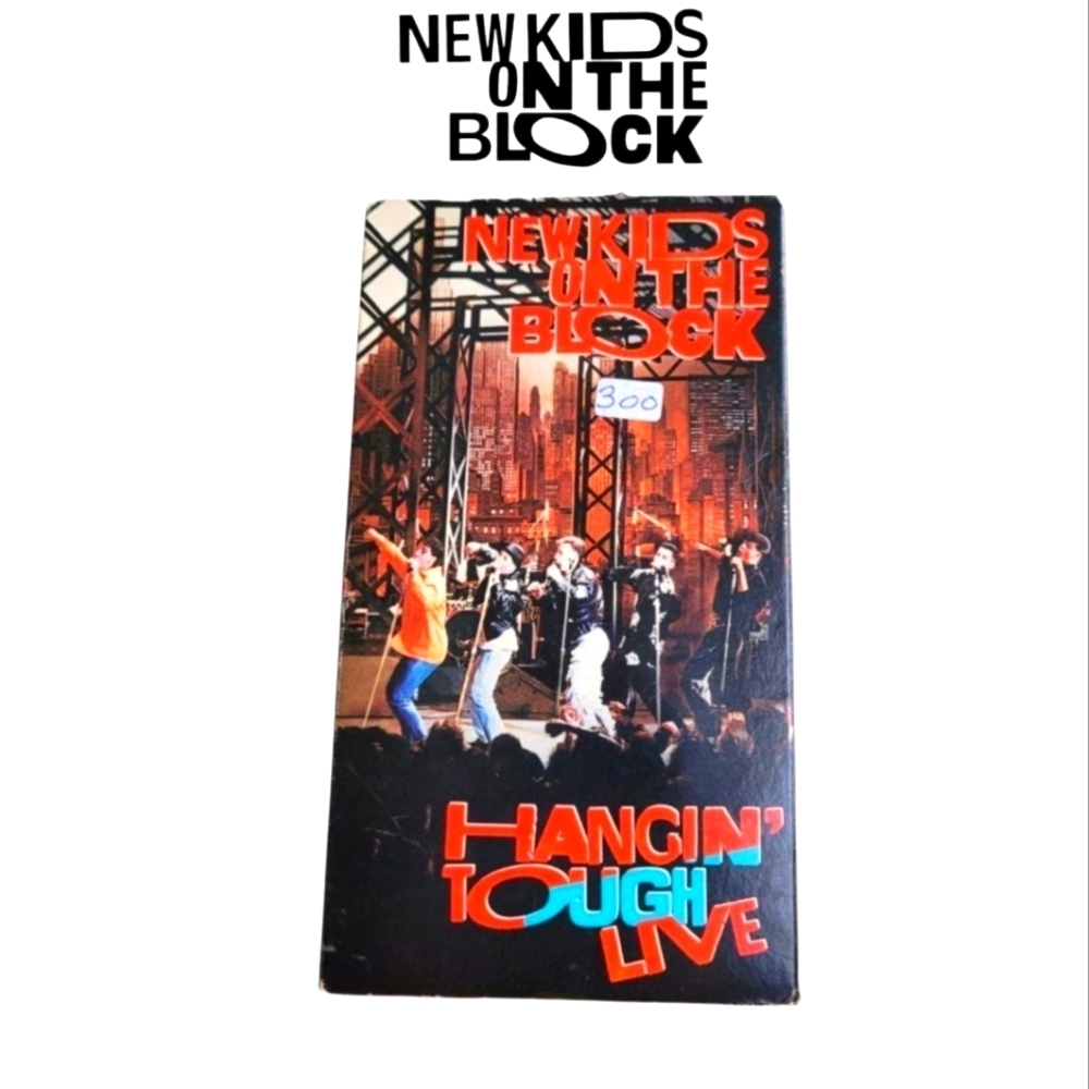 New Kids On The Block Hangin’ Tough VHS 1989 Concert Film NKOTB Vintage Collecti